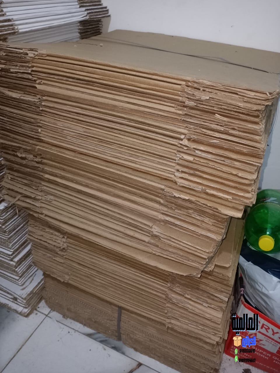 أماكن بيع كراتين فارغة بمدينتي