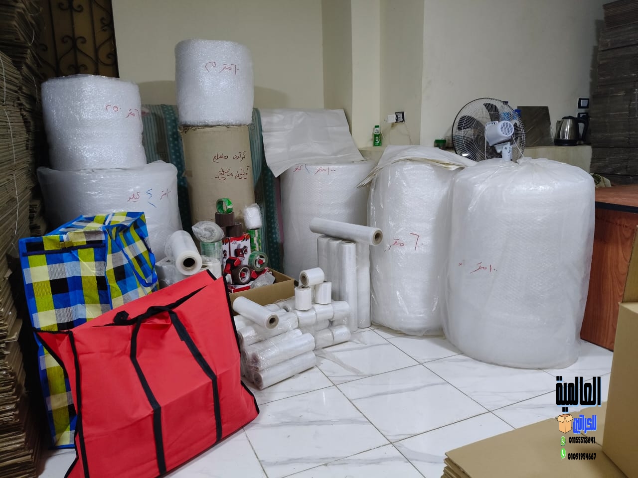 أماكن بيع كراتين فارغة فى الدقي